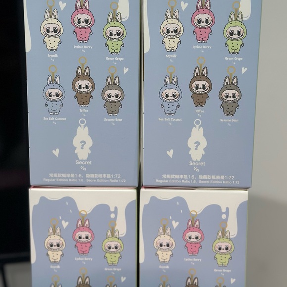 AUTHENTIC POP MART THE MONSTER EXCITING MACARON LABUBU VINYL FACE - Picture 3 of 13